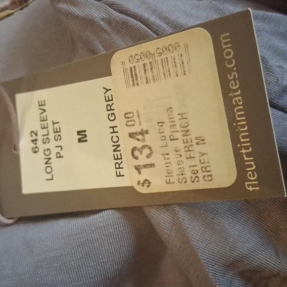 Fleur't Essentials Long Sleeve Pj Set - Picture 3 of 3